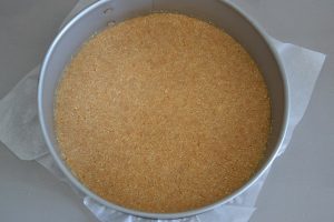 base per cheesecake all'anguria