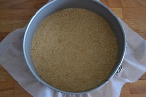 base per cheesecake al caffè