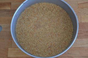 base per cheesecake ai frutti di bosco