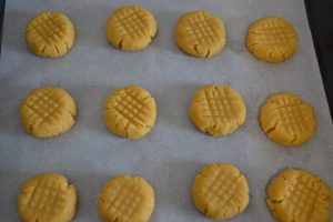 biscotti al burro di arachidi da infornare