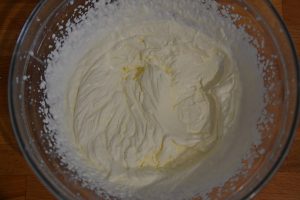 panna per cheesecake al caffè