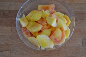 pesche per granita alla pesca