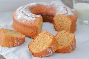 fette di ciambella latte e miele