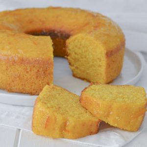 ciambella di carote e arancia morbida
