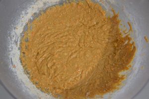torta con farina di castagne e zucca da infornare