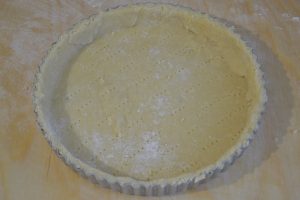 base per crostata al cocco e cioccolato