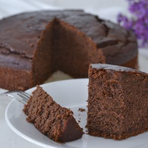 detta di torta di cachi e cacao amaro