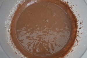 impasto per ciambella al cacao