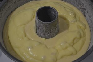 seconda parte di crema per la ciambella della nonna