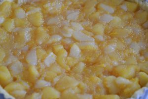 crostata di mele e pere con ripieno