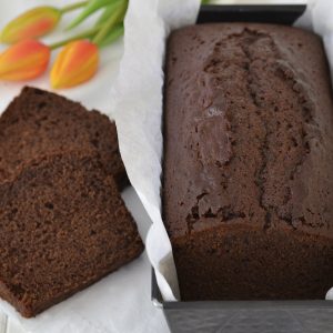 plumcake al cacao e clementine morbido