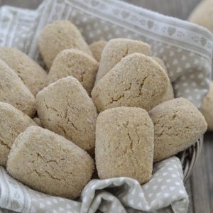 biscotti con farina integrale al latte senza burro