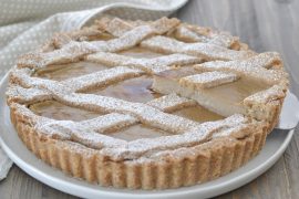 CROSTATA INTEGRALE CON CREMA DI CASTAGNE