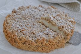 SBRICIOLATA ALLA RICOTTA CON FARINA DI CASTAGNE