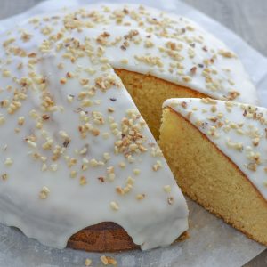torta miele e mandorle
