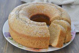 CIAMBELLA INTEGRALE AL MIELE