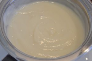 crema per crostata integrale con crema alle fragole