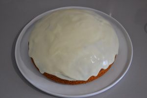 torta panettone con ganache