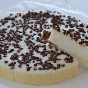 torta cremosa al cocco e cioccolato fondente