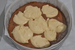 torta al cacao con crema al caffè da infornare