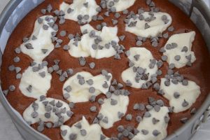 torta tenerina con la ricotta da infornare