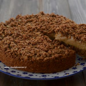 fetta di sbriciolata al caffè