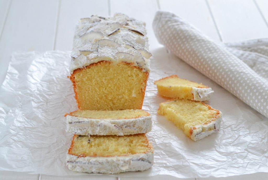 plumcake al cocco e limone