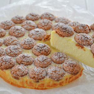 torta cremosa ricotta e amaretti