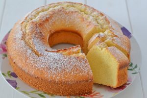 fette di ciambella alla vaniglia
