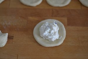 preparazione delle iris al forno