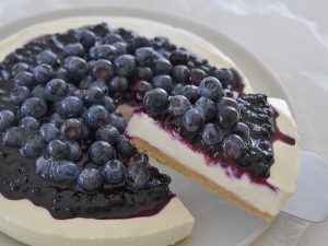 cheesecake ai mirtilli