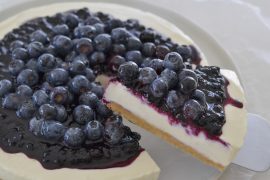 CHEESECAKE AI MIRTILLI