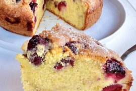 TORTA DI CILIEGIE E AMARENE