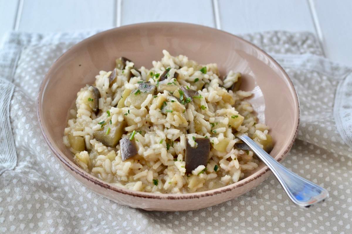 RISOTTO ALLE MELANZANE