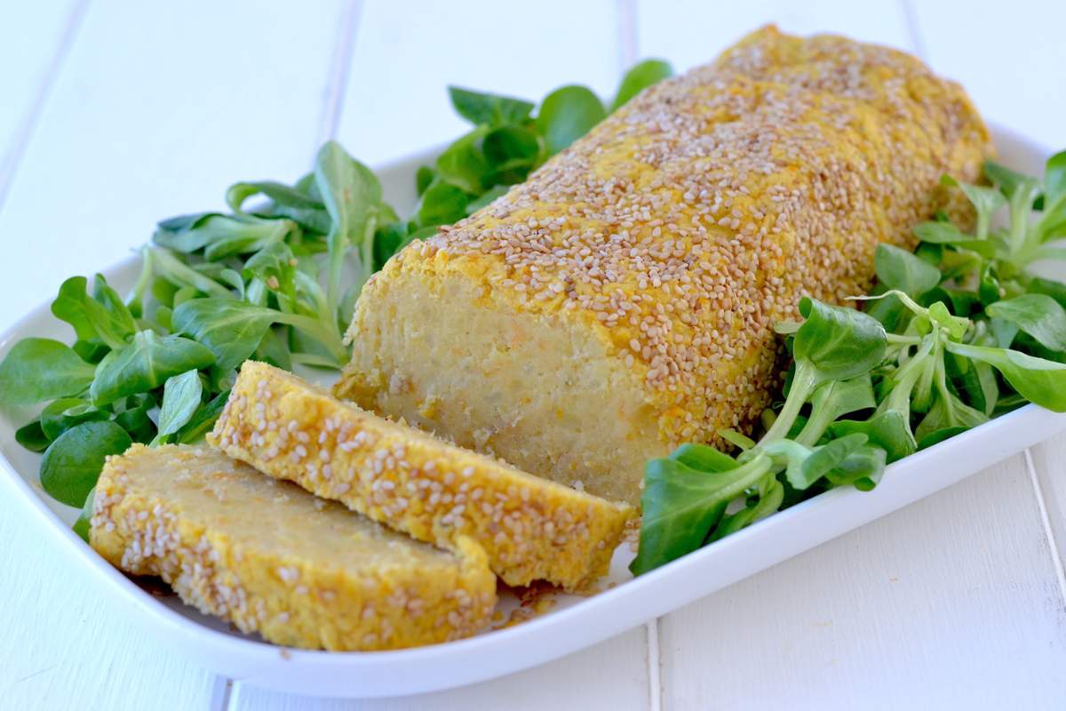 POLPETTONE DI CECI E PATATE