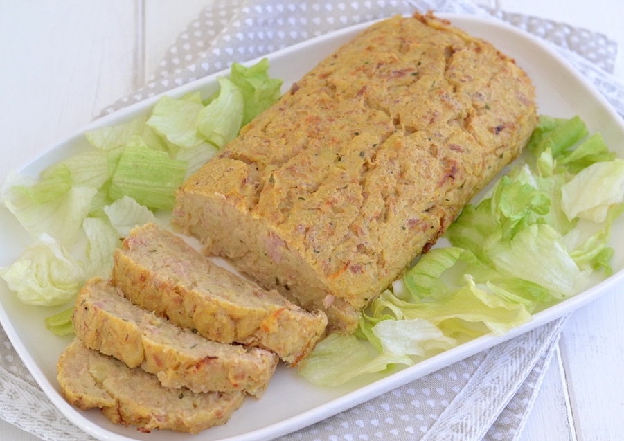 POLPETTONE DI TONNO E PATATE