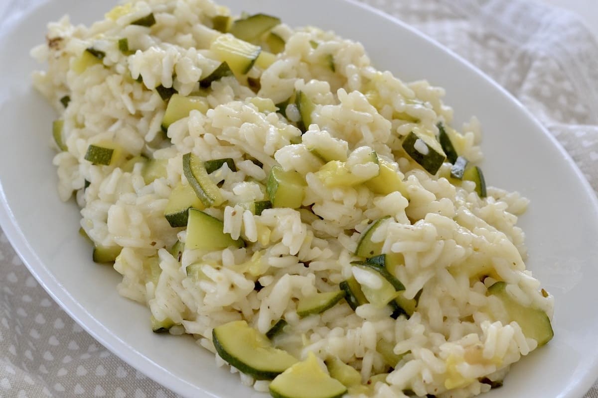 RISOTTO ALLE ZUCCHINE