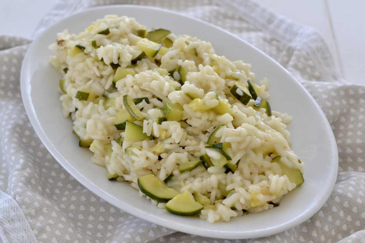 risotto alle zucchine